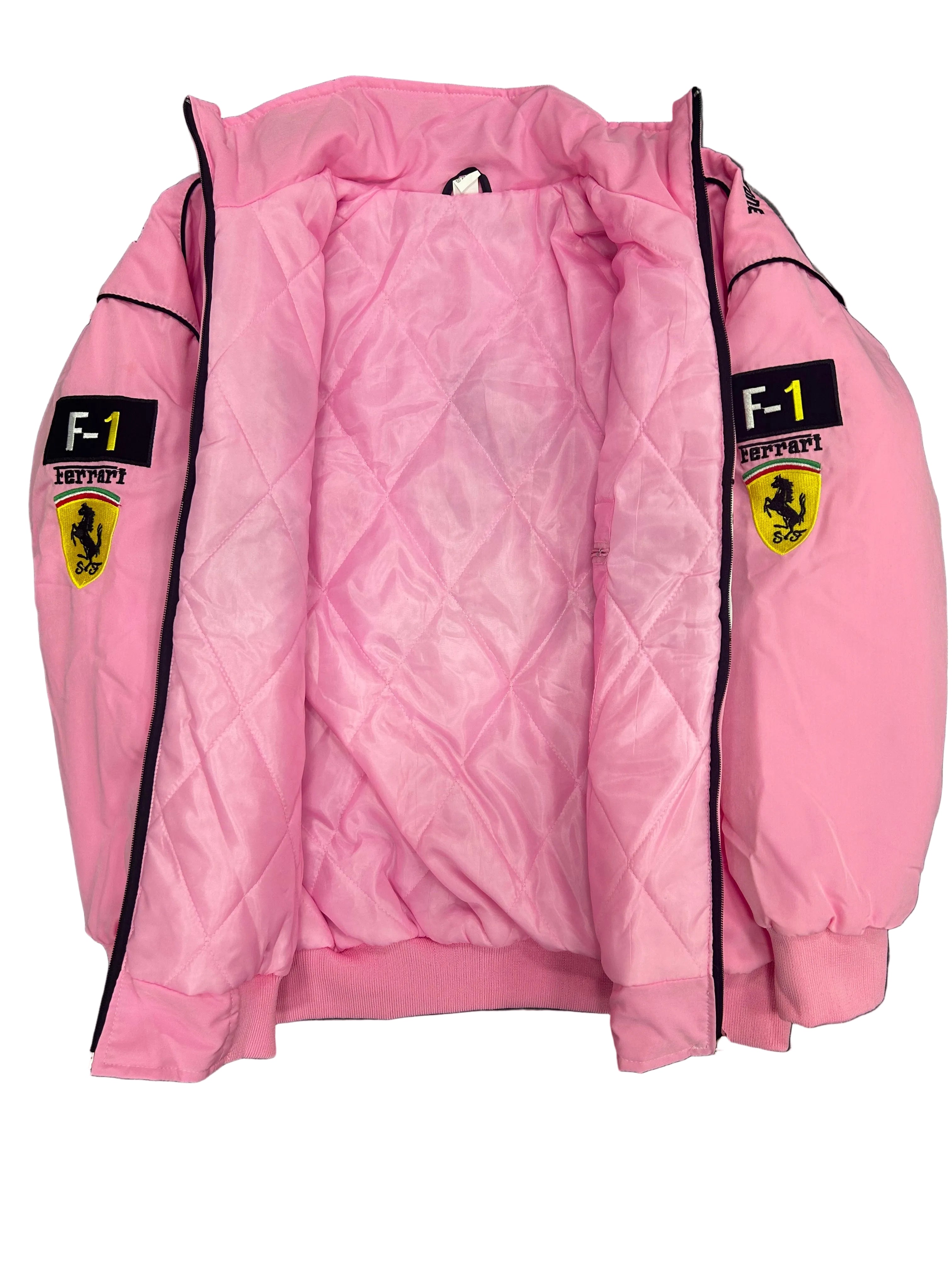 Chaqueta Ferrari F1 Vintage Racing - Rosa