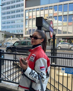 Chaqueta de Cuero Marlboro Racing - Edición Clásica