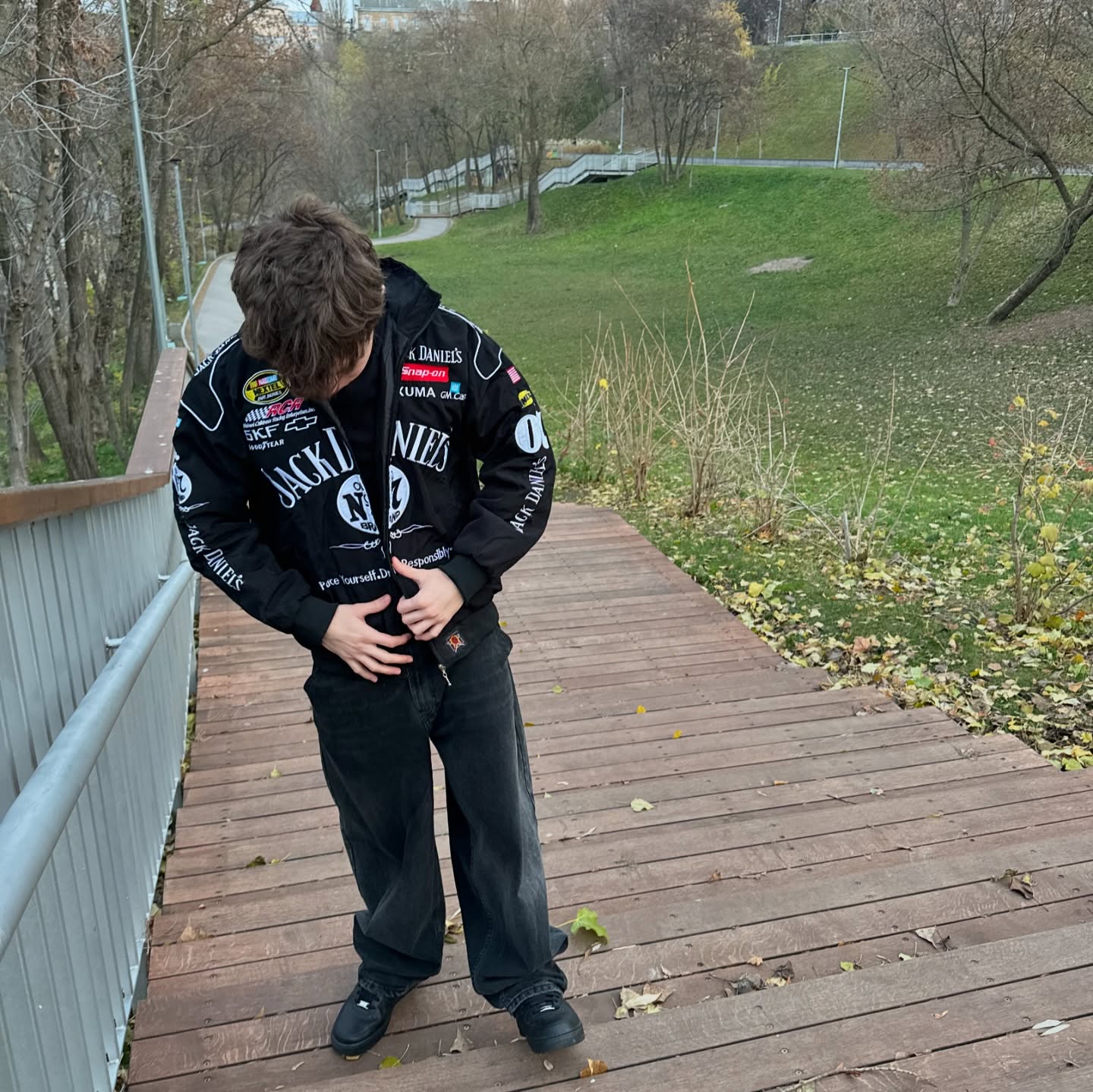 Chaqueta Jack Daniel's Vintage de Carreras