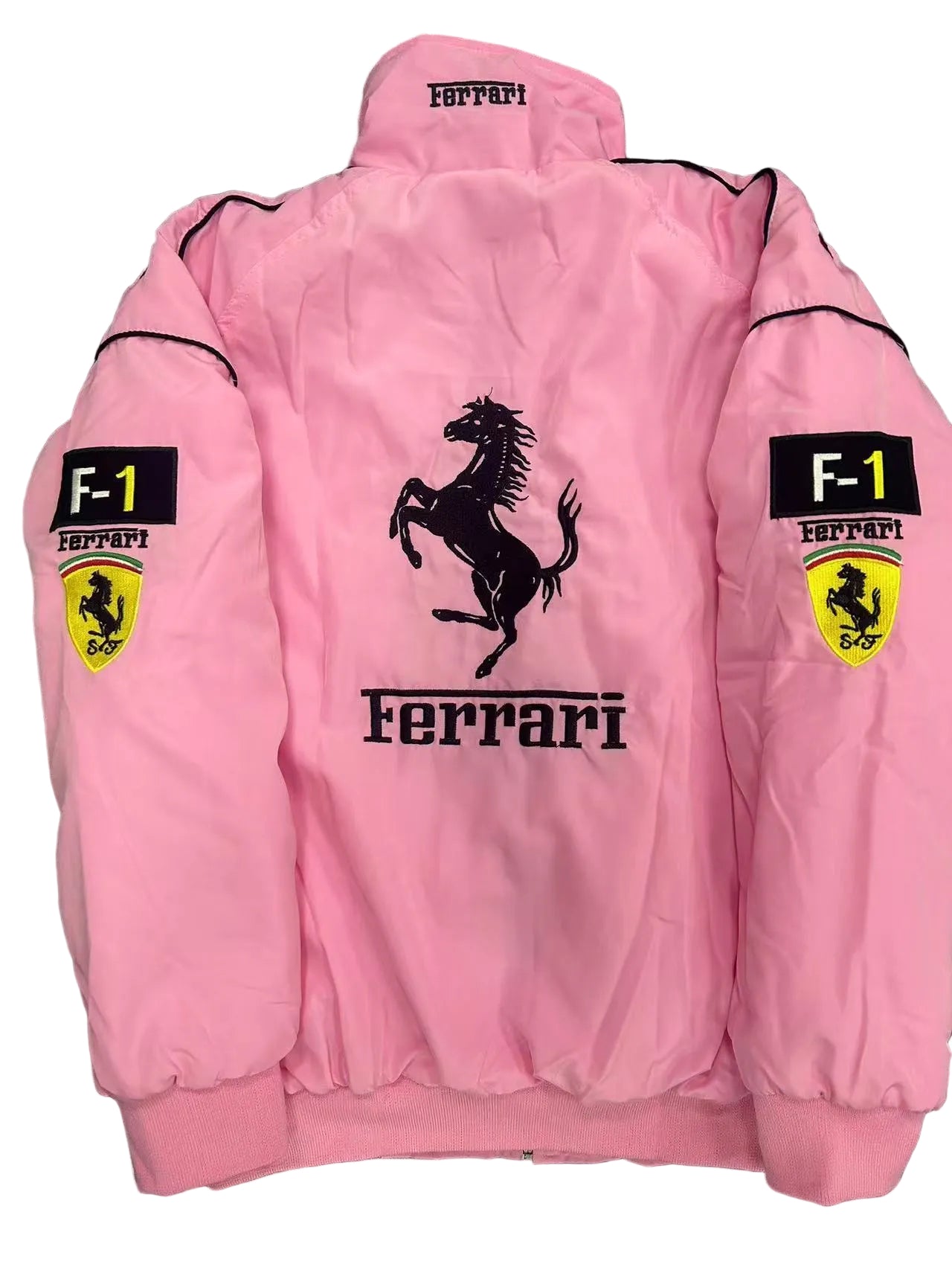 Chaqueta Ferrari F1 Vintage Racing - Rosa