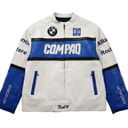 Chaqueta de Cuero vintage BMW Compaq