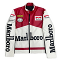 Chaqueta de Cuero Marlboro Racing - Edición Clásica