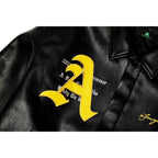 Chaqueta de cuero Doncare AFGK Ferrari - Edición Negra