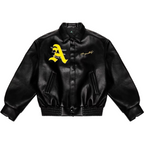 Chaqueta de cuero Doncare AFGK Ferrari - Edición Negra