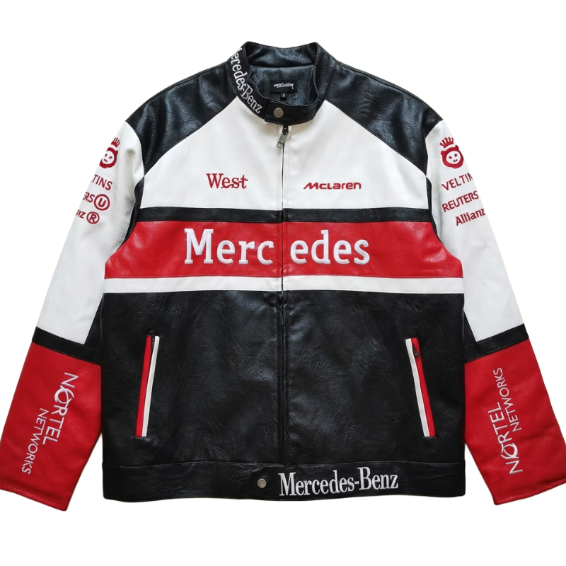Chaqueta  de Cuero F1 Team Mclaren x Mercedes-Benz