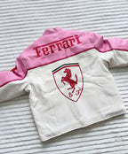 Chaqueta de cuero Ferrari F1 Edición Kimi - Edicion Rosa