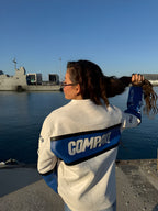 Chaqueta de Cuero vintage BMW Compaq