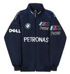 Chaqueta de Carreras BMW Vintage Azul