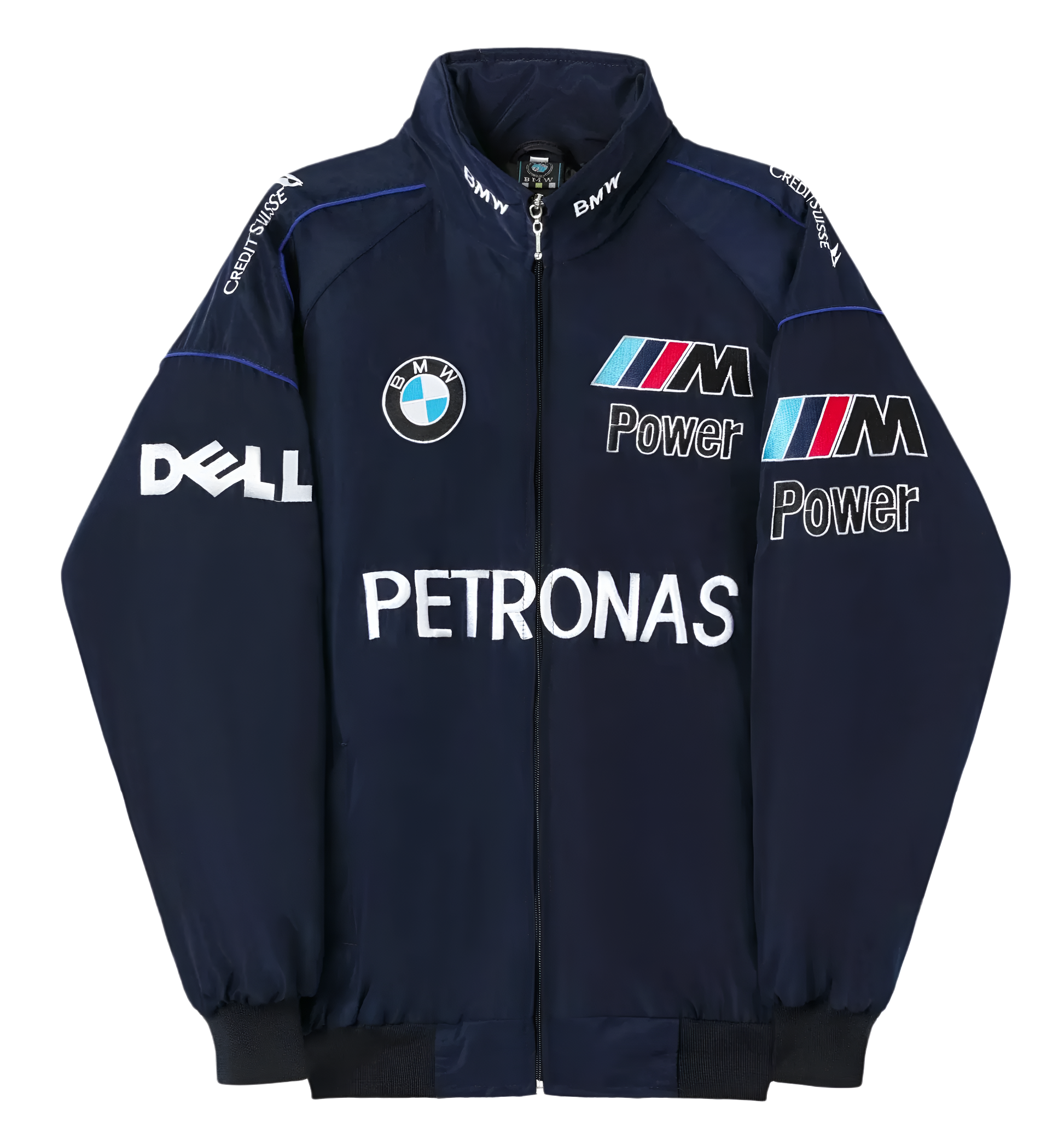 Chaqueta de Carreras BMW Vintage Azul