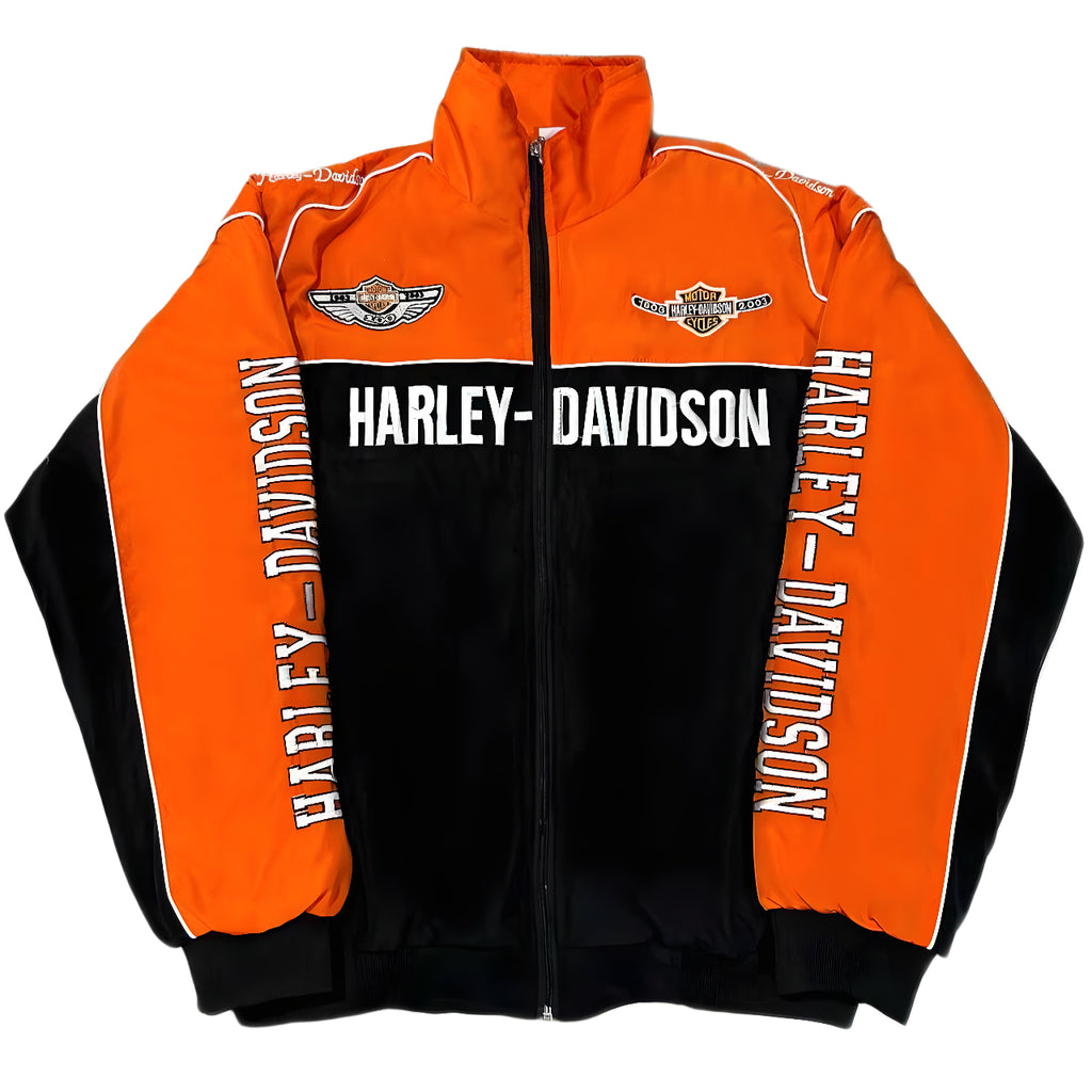 Chaqueta Harley Davidson Vintage Racing - Edicion Naranja