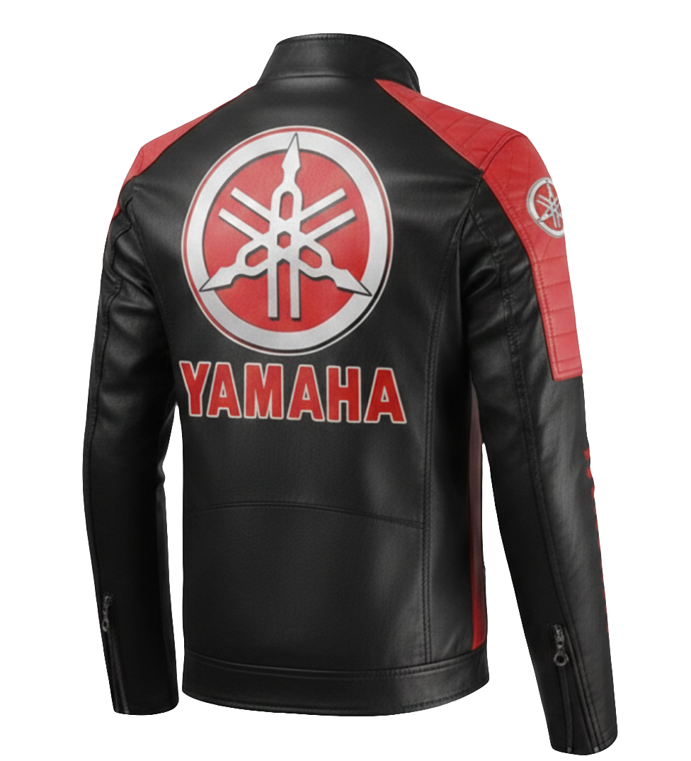 Chaqueta Racing Yamaha
Logotipo Rojo Edition (cuero)