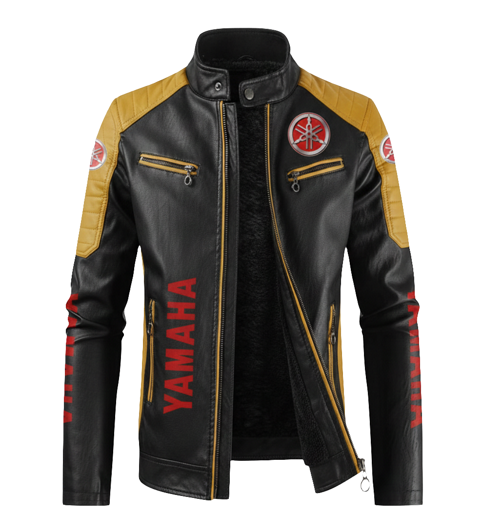 Chaqueta Racing Yamaha
Logotipo Rojo Edition (cuero)