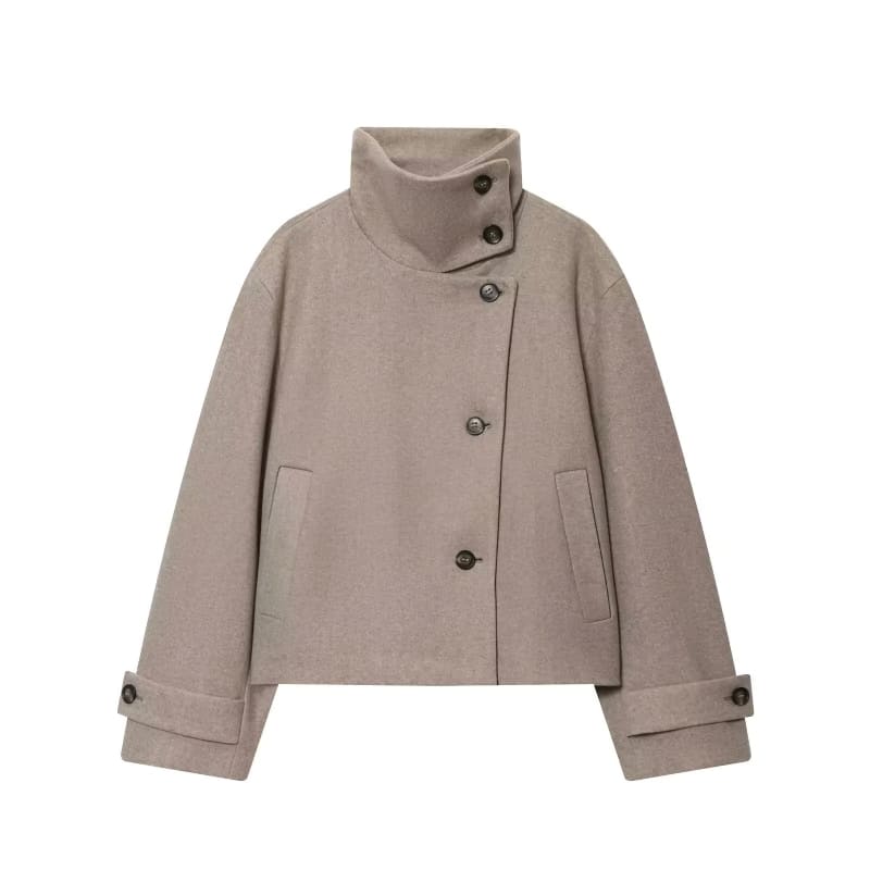 Abrigo Heritage Pea Coat (Caqui)