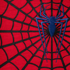 Supreme x Vanson Leathers Spider-Man Web Zip Up Hoodie