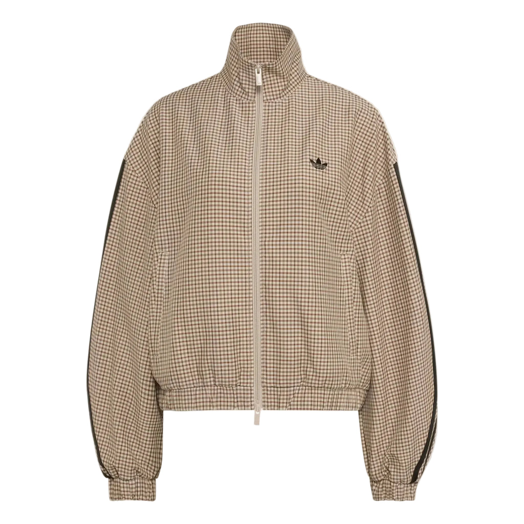 Adidas Originals Chaqueta Deportiva de Cuadros - Beige
