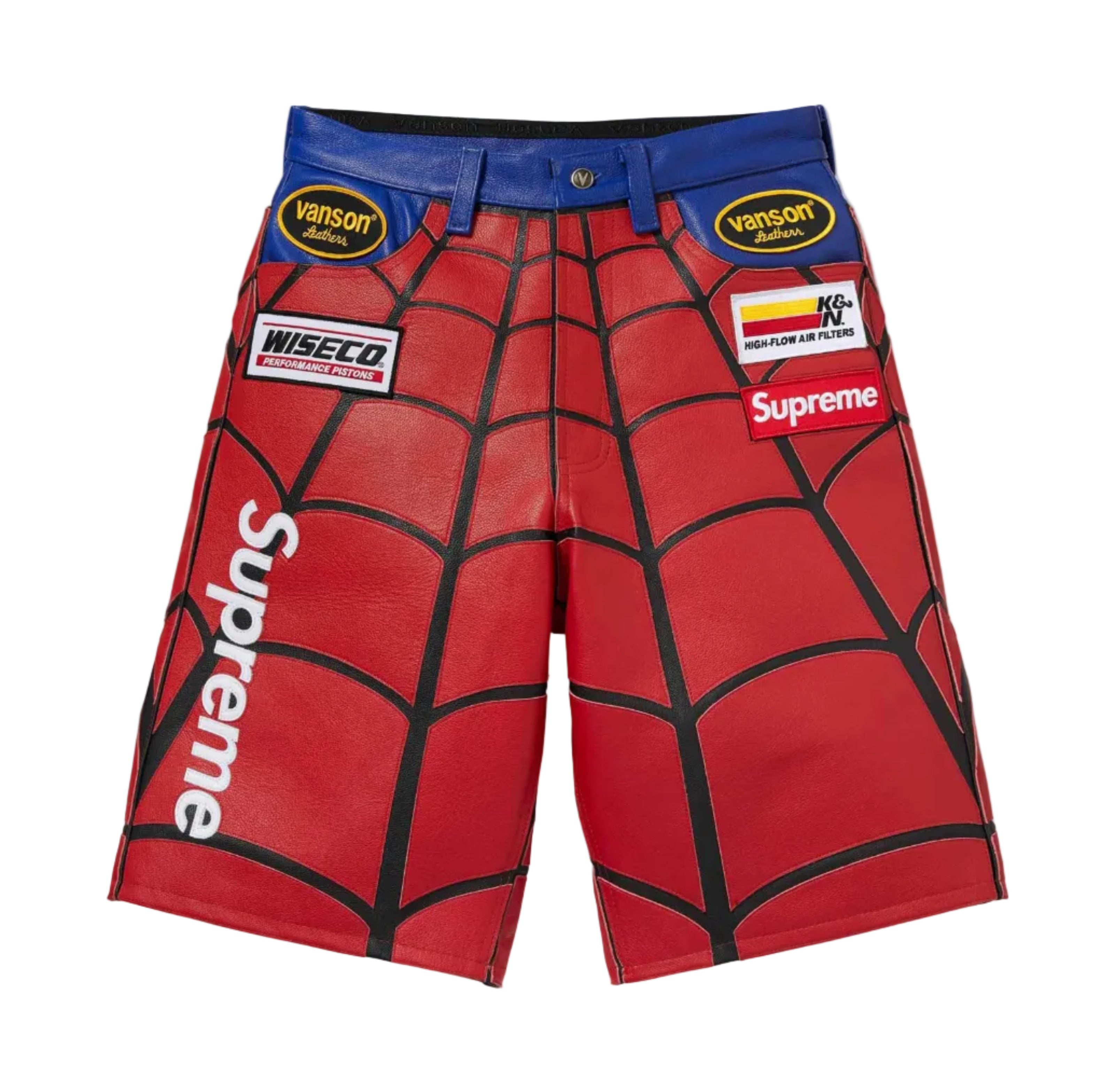Supreme x Spider Man Leather Short 2026