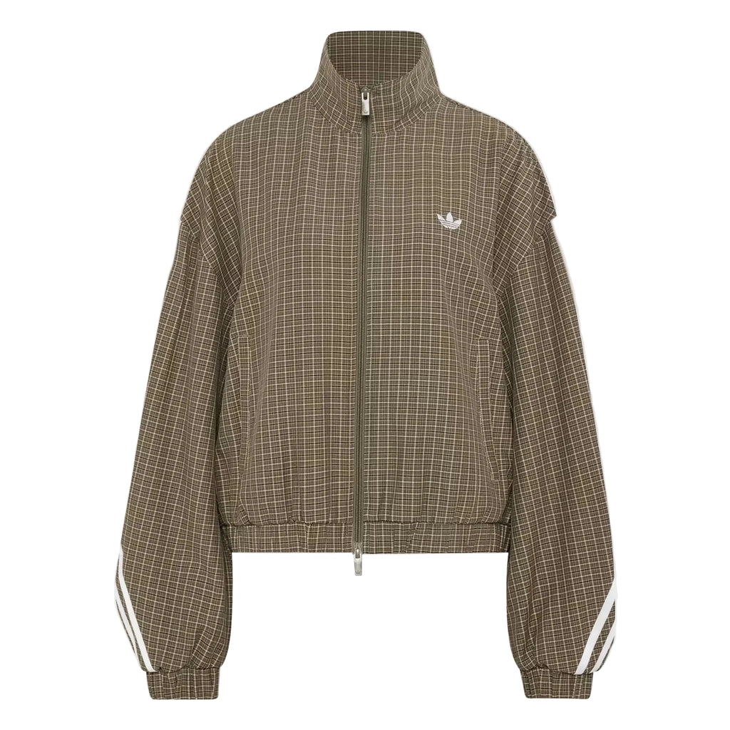Adidas Originals Chaqueta Deportiva de Cuadros - Verde