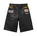 Supreme x Spider Man Leather Short 2026 – Negro