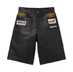 Supreme x Spider Man Leather Short 2026 – Negro
