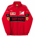 Chaqueta Ferrari F1 Vintage Racing - Roja