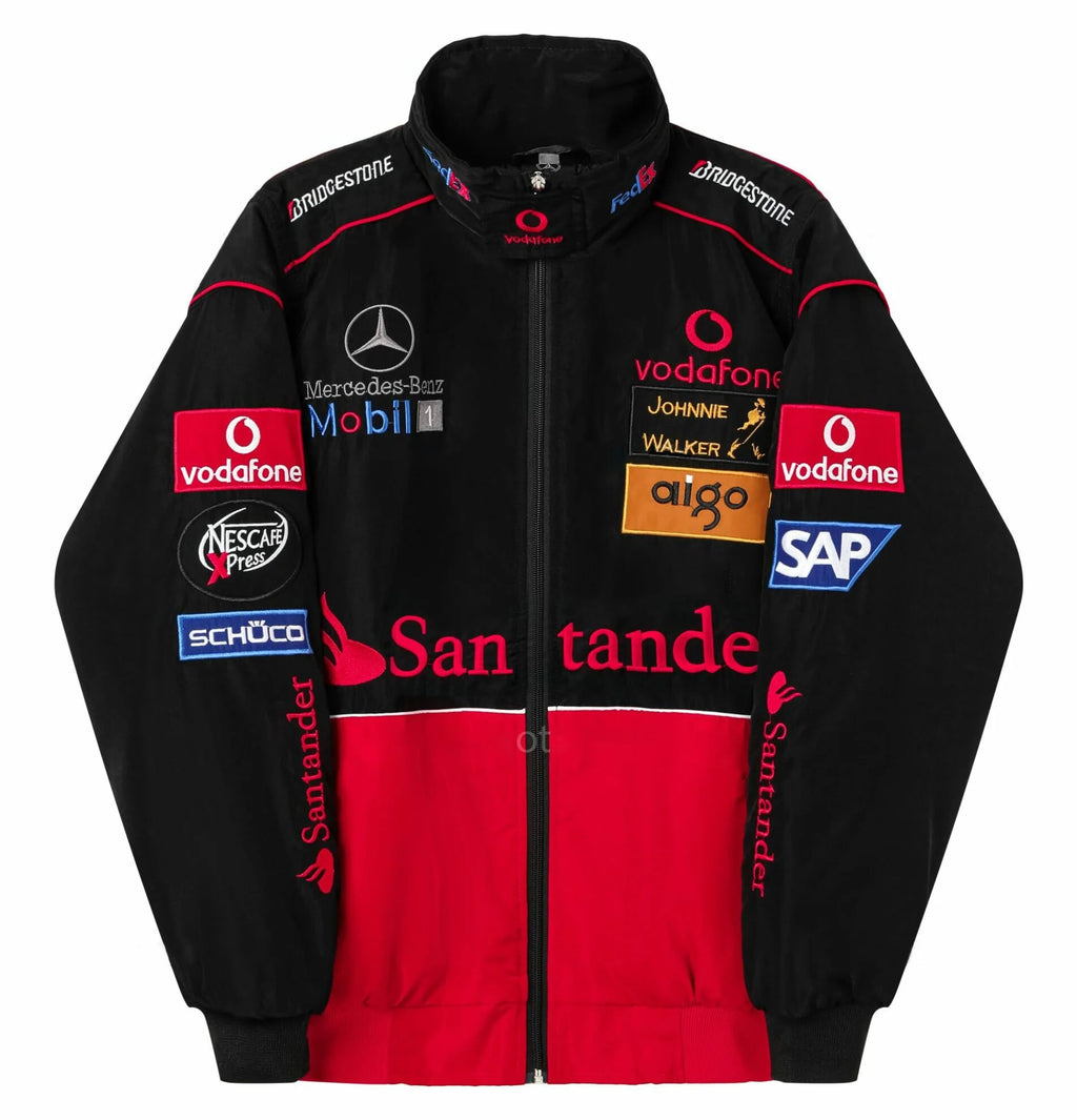 Chaqueta Mercedes F1 Vintage Racing - Roja