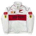 Chaqueta Ferrari F1 Vintage Racing - Blanco
