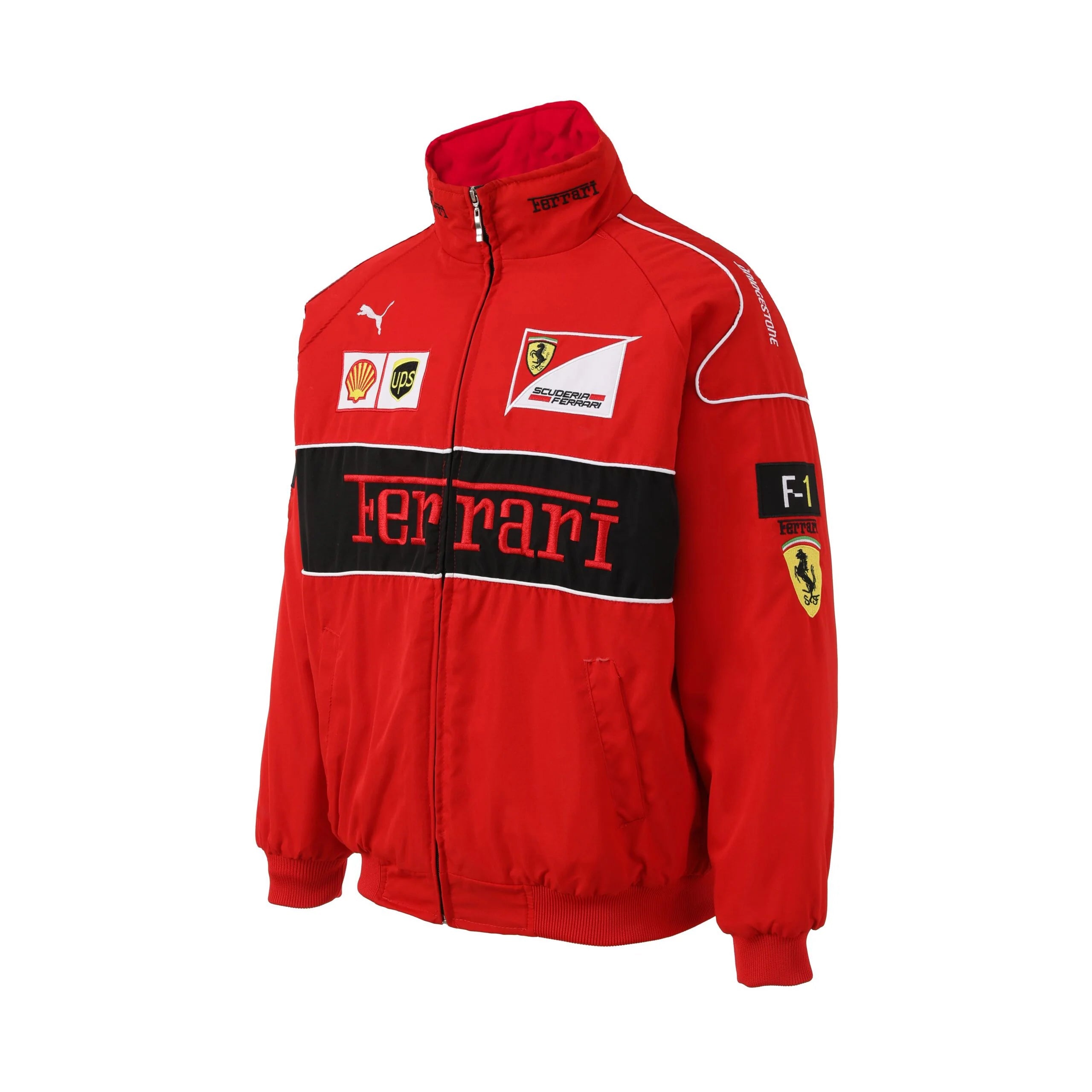 Chaqueta Ferrari F1 Vintage Racing - Roja