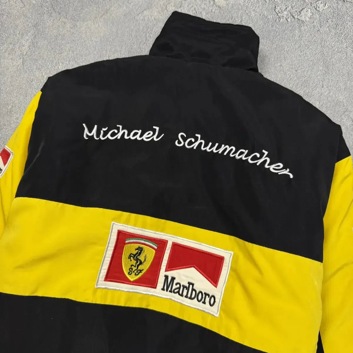 Chaqueta estilo vintage Ferrari - Edición Michael Schumacher
