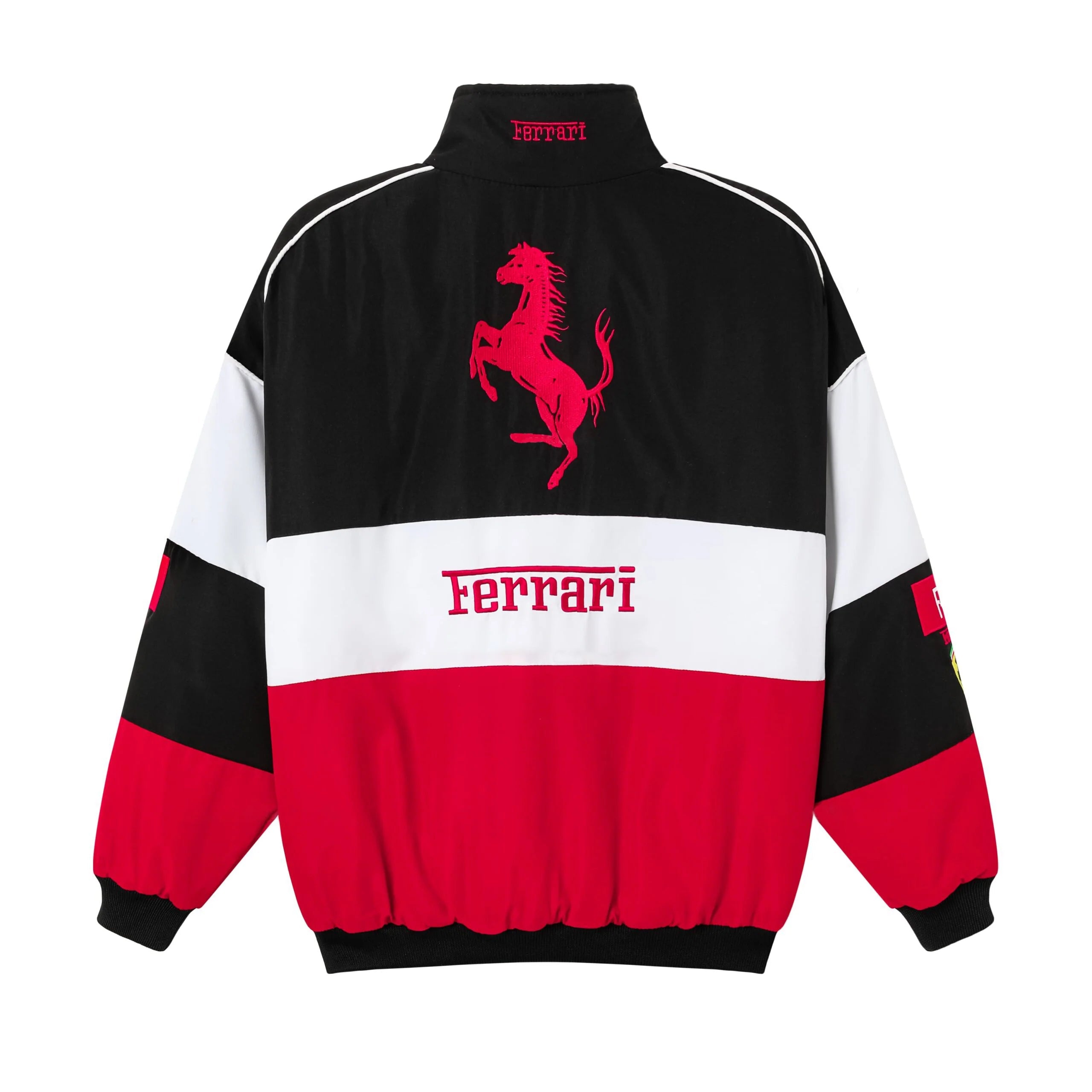Chaqueta Ferrari F1 Vintage Racing - Blanca