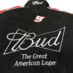 Chaqueta Budweiser Racing Vintage - Edición Negra
