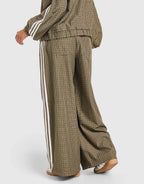 Adidas Originals Pantalón Deportivo de Cuadros - Verde