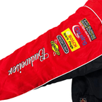 Chaqueta Budweiser Racing Vintage - Edición Negra