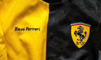 Chaqueta de Cuero estilo Bomber Ferrari Racing - Edición Enzo Ferrari