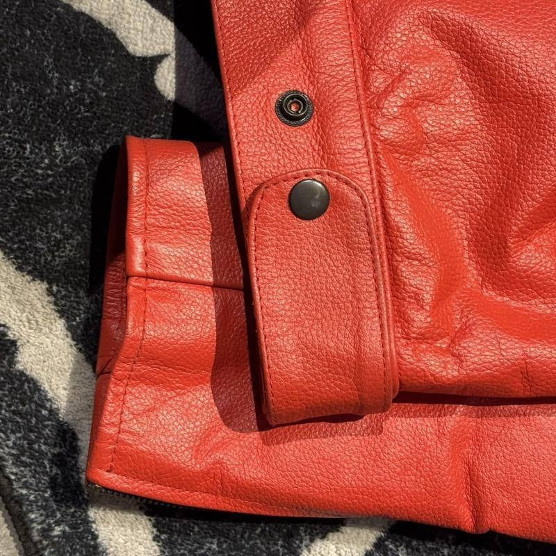 Chaqueta de Cuero roja de Ferrari - Edición Michael Schumacher