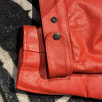 Chaqueta de Cuero roja de Ferrari - Edición Michael Schumacher