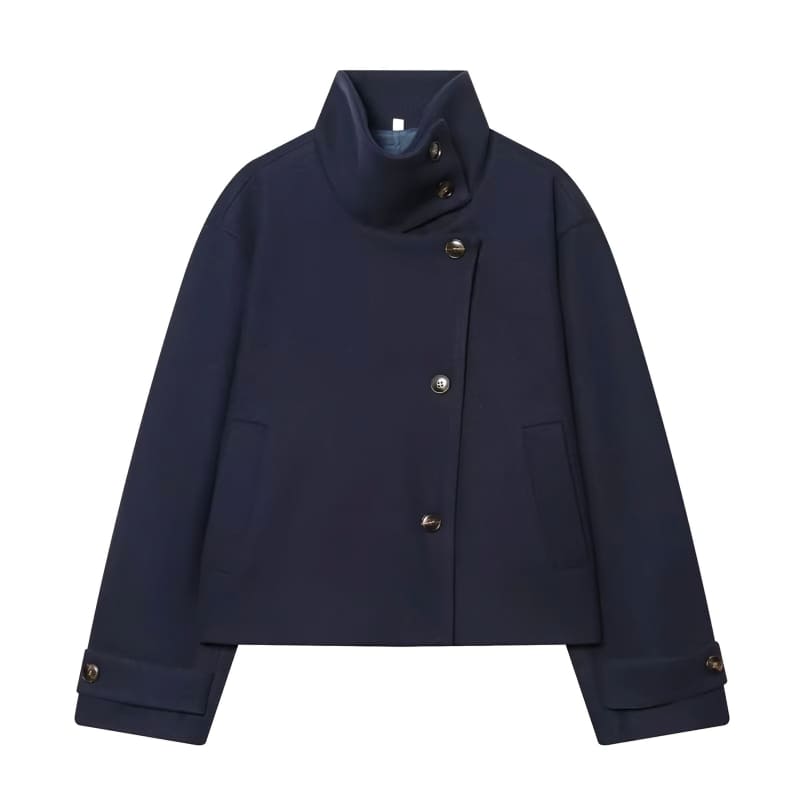 Abrigo Heritage Pea Coat (Navy)
