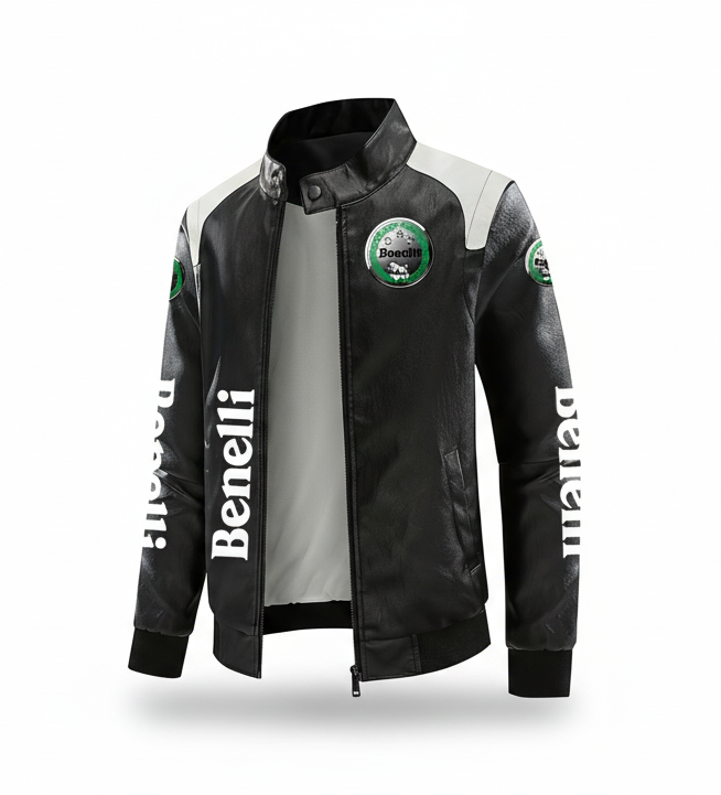 Chaqueta de cuero Motorsport Benelli