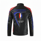 Chaqueta de cuero Motorsport Camaro
