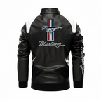 Chaqueta de cuero Motorsport Mustang