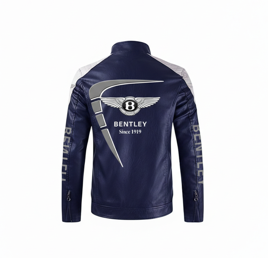 Chaqueta de cuero Motorsport Bentley