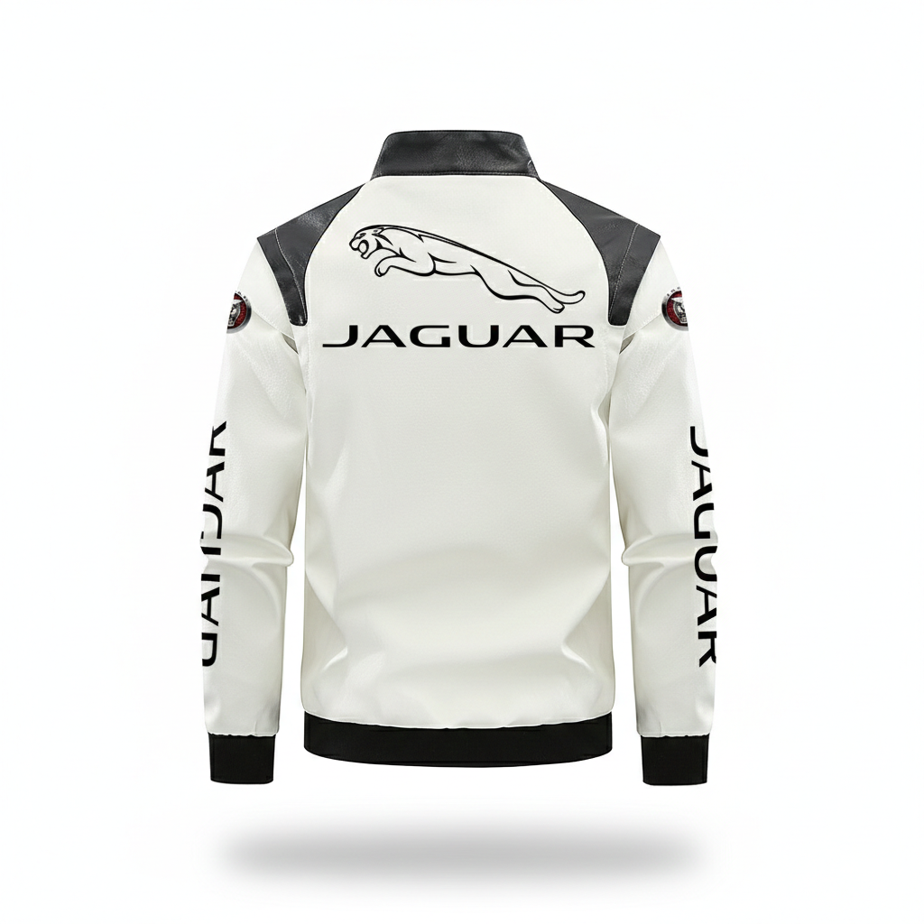 Chaqueta de cuero Motorsport Jaguar