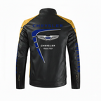 Chaqueta de cuero Motorsport Chrysler
