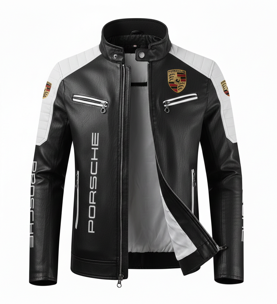 Chaqueta Racing Porsche (cuero)