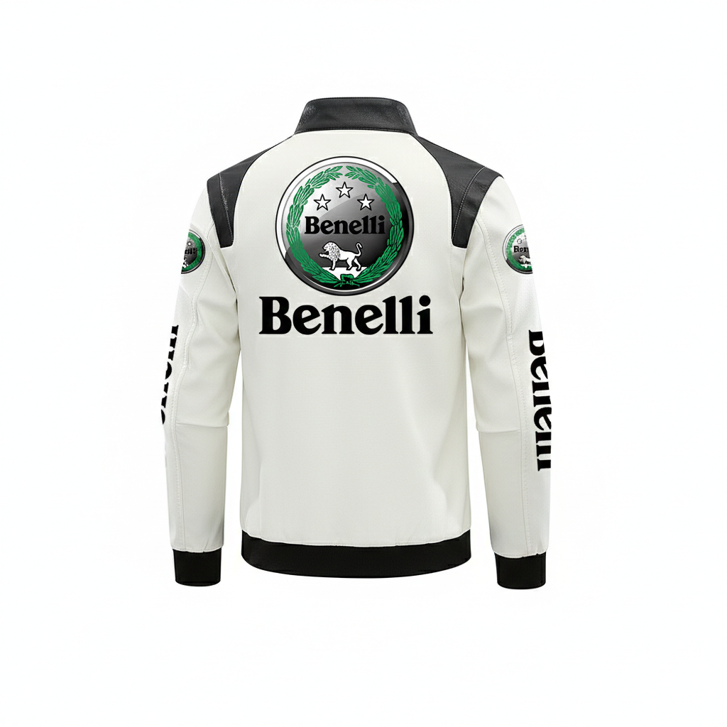 Chaqueta de cuero Motorsport Benelli