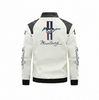 Chaqueta de cuero Motorsport Mustang