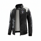 Chaqueta de cuero Motorsport Mustang