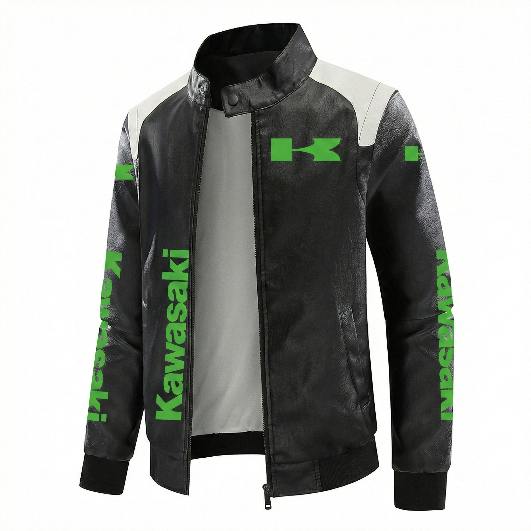 Chaqueta Racing Kawasaki
(Cuero)