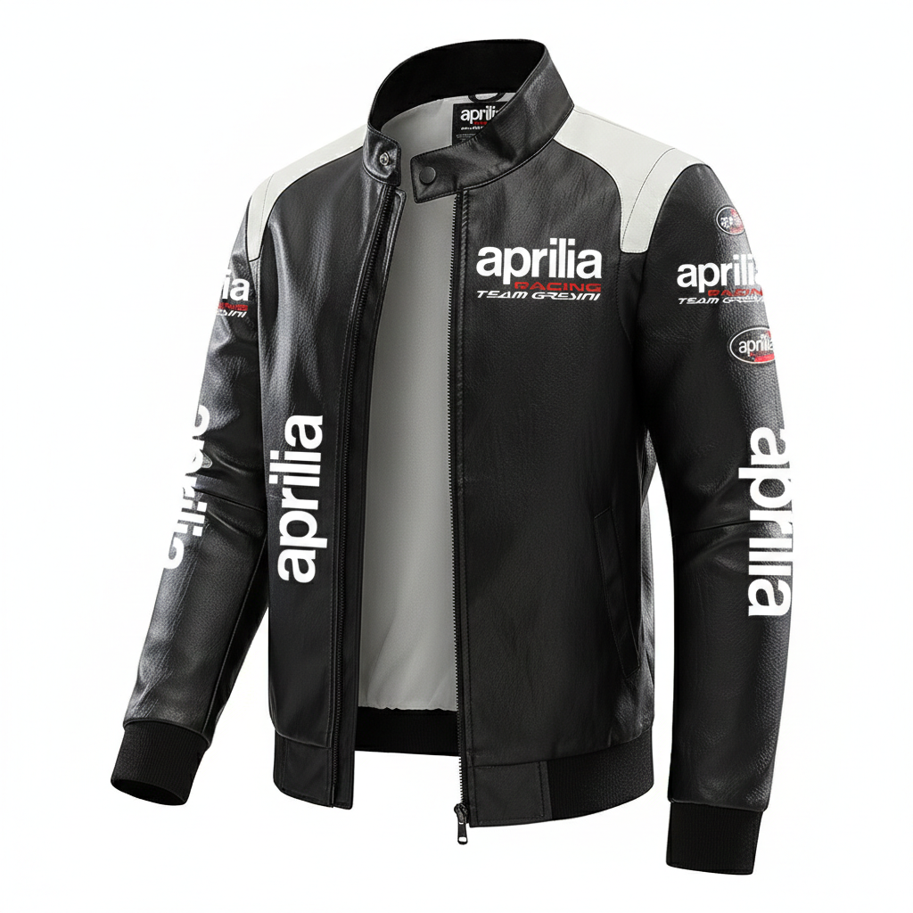 Chaqueta de cuero Motorsport Aprilia