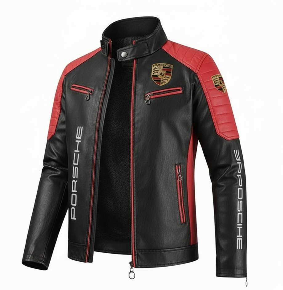 Chaqueta Racing Porsche (cuero)