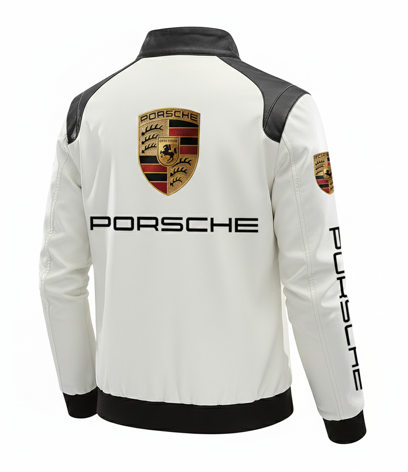 Chaqueta Racing Porsche (cuero)